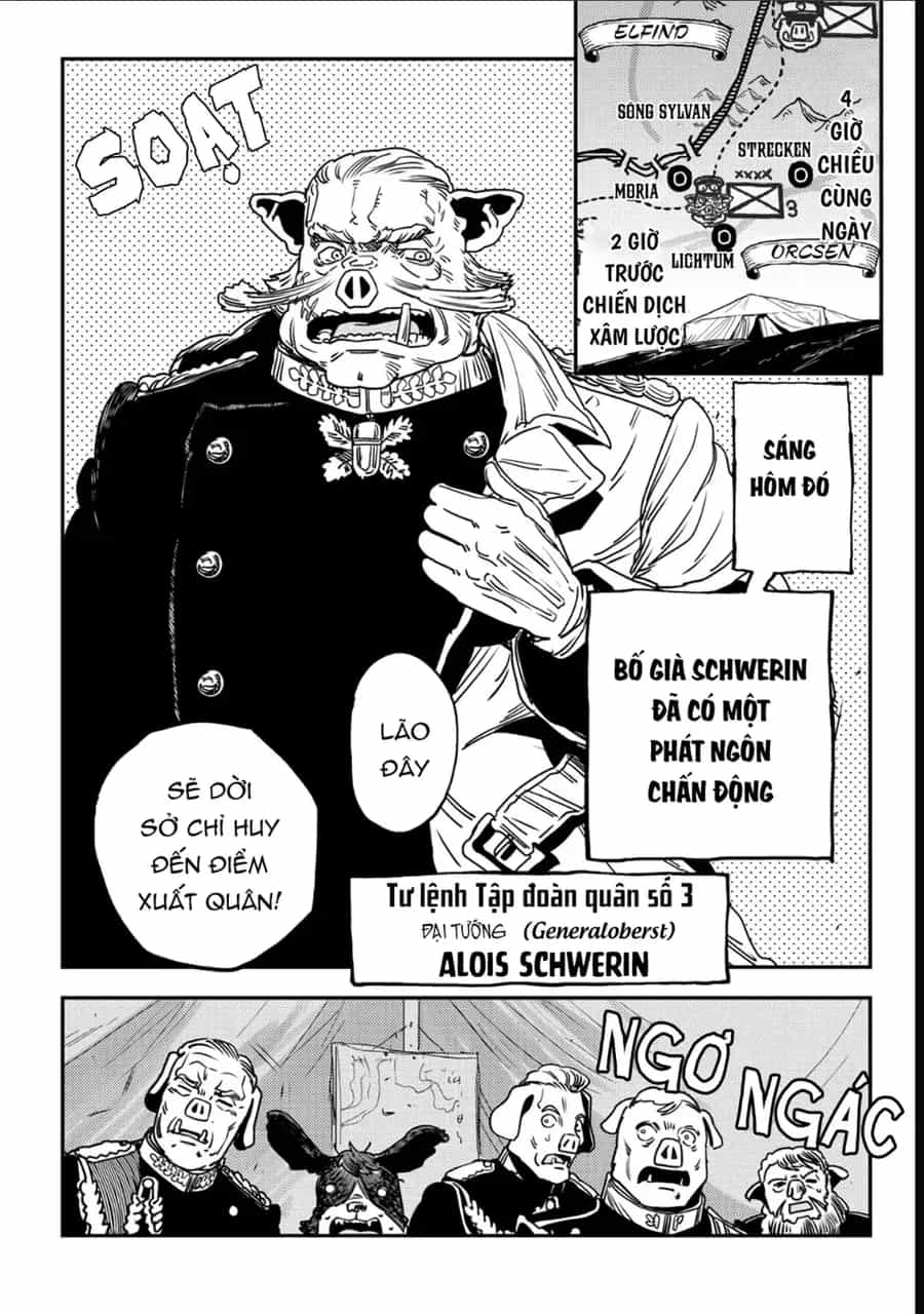 Orcsen Oukokushi ~Yaban Na Orc No Kuni Wa, Ikanishite Heiwa Na Elf No Kuni Wo Yakiharau Ni Itatta Ka~ - Chương 14 - ảnh 22