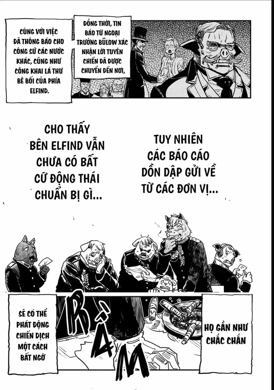 Orcsen Oukokushi ~Yaban Na Orc No Kuni Wa, Ikanishite Heiwa Na Elf No Kuni Wo Yakiharau Ni Itatta Ka~ - Chương 14 - ảnh 45