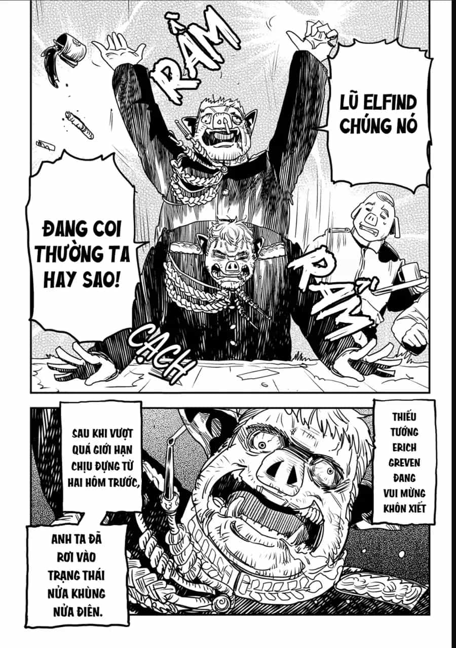 Orcsen Oukokushi ~Yaban Na Orc No Kuni Wa, Ikanishite Heiwa Na Elf No Kuni Wo Yakiharau Ni Itatta Ka~ - Chương 14 - ảnh 46