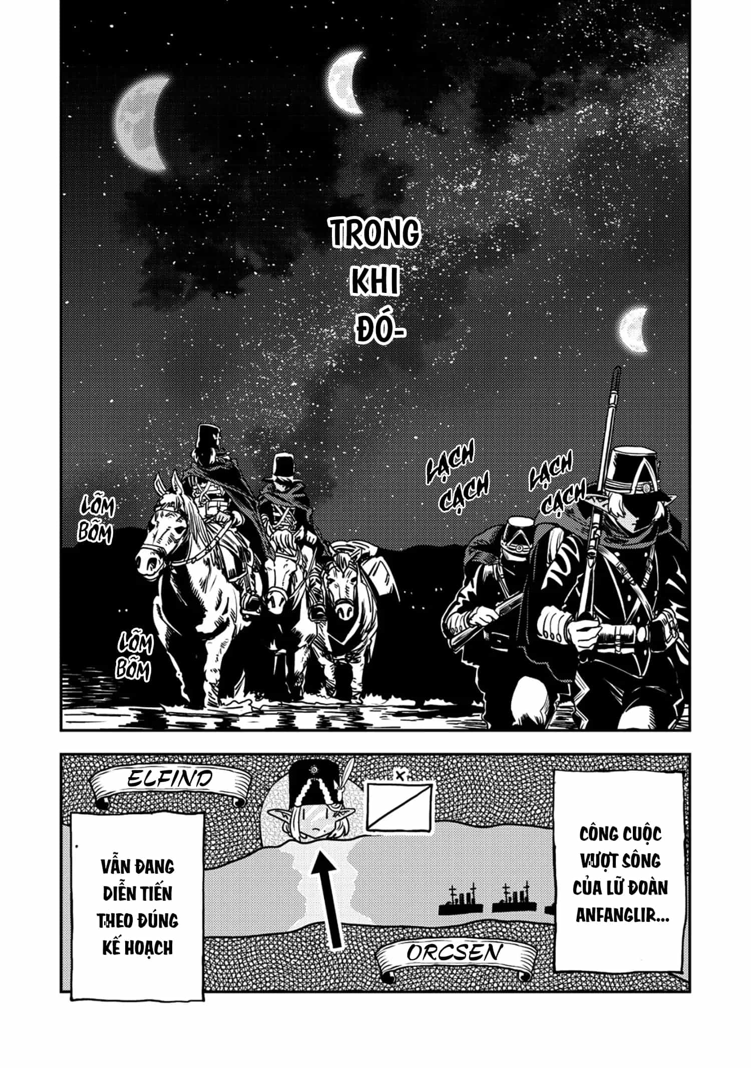 Orcsen Oukokushi ~Yaban Na Orc No Kuni Wa, Ikanishite Heiwa Na Elf No Kuni Wo Yakiharau Ni Itatta Ka~ - Chương 15 - ảnh 48