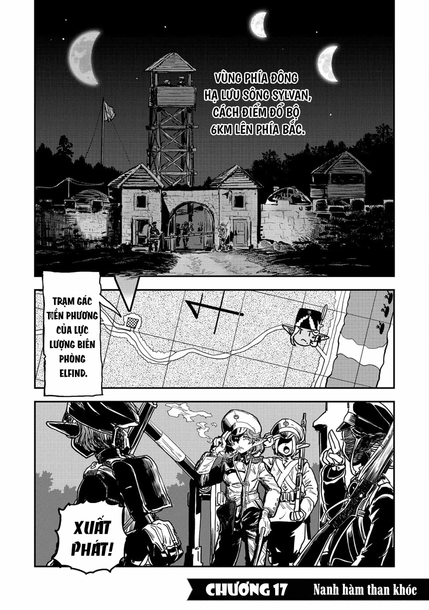 Orcsen Oukokushi ~Yaban Na Orc No Kuni Wa, Ikanishite Heiwa Na Elf No Kuni Wo Yakiharau Ni Itatta Ka~ - Chương 17 - ảnh 3