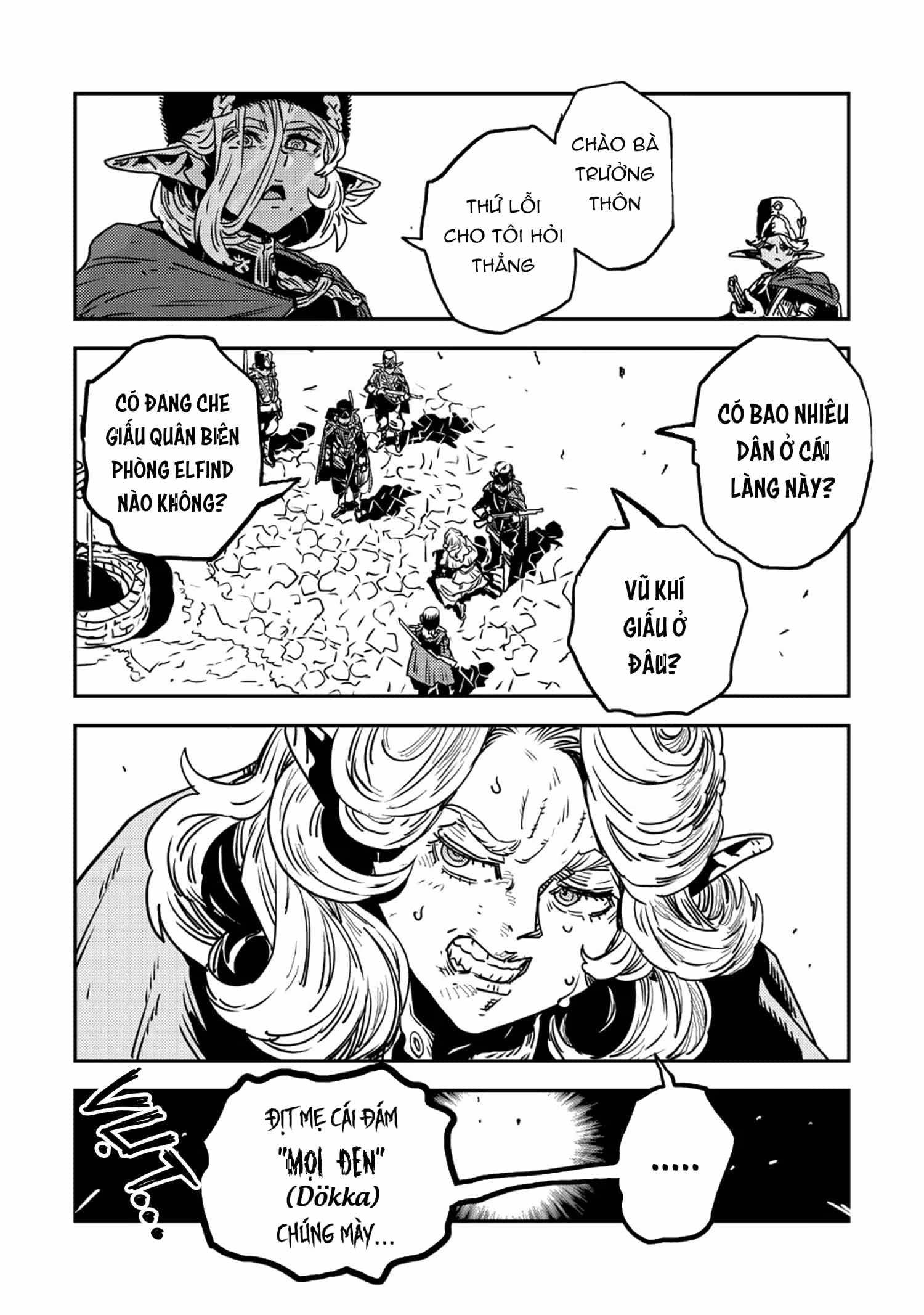 Orcsen Oukokushi ~Yaban Na Orc No Kuni Wa, Ikanishite Heiwa Na Elf No Kuni Wo Yakiharau Ni Itatta Ka~ - Chương 17 - ảnh 37