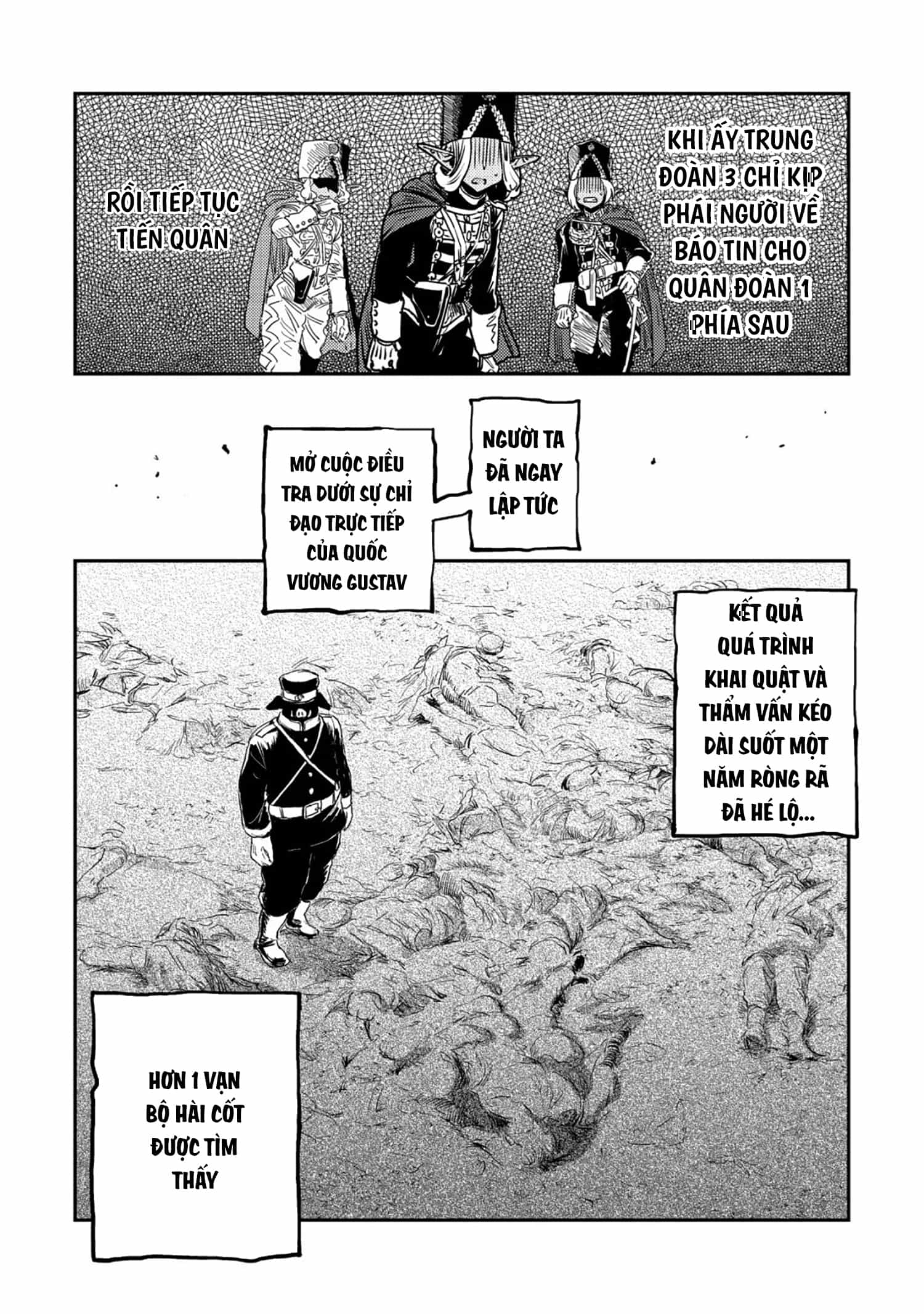 Orcsen Oukokushi ~Yaban Na Orc No Kuni Wa, Ikanishite Heiwa Na Elf No Kuni Wo Yakiharau Ni Itatta Ka~ - Chương 17 - ảnh 59