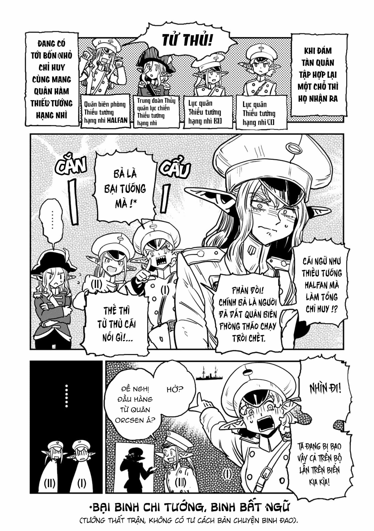 Orcsen Oukokushi ~Yaban Na Orc No Kuni Wa, Ikanishite Heiwa Na Elf No Kuni Wo Yakiharau Ni Itatta Ka~ - Chương 18 - ảnh 40