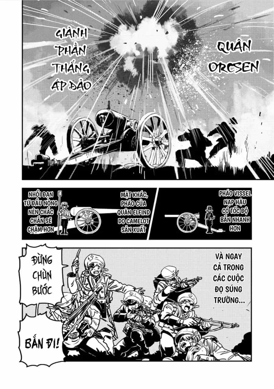 Orcsen Oukokushi ~Yaban Na Orc No Kuni Wa, Ikanishite Heiwa Na Elf No Kuni Wo Yakiharau Ni Itatta Ka~ - Chương 19 - ảnh 33