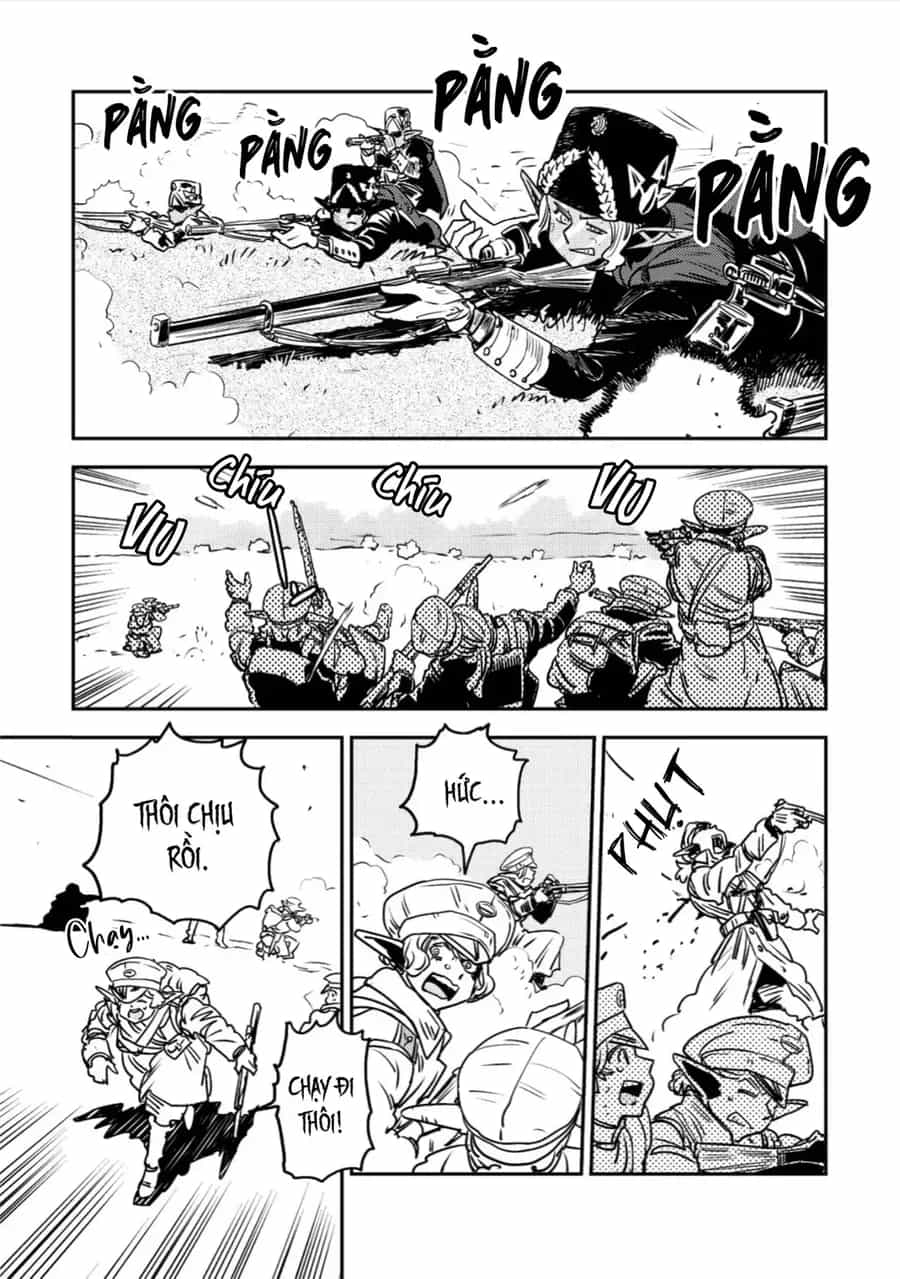 Orcsen Oukokushi ~Yaban Na Orc No Kuni Wa, Ikanishite Heiwa Na Elf No Kuni Wo Yakiharau Ni Itatta Ka~ - Chương 19 - ảnh 34