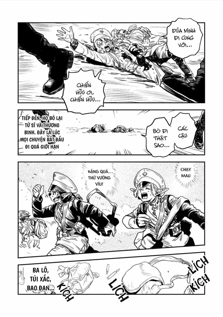 Orcsen Oukokushi ~Yaban Na Orc No Kuni Wa, Ikanishite Heiwa Na Elf No Kuni Wo Yakiharau Ni Itatta Ka~ - Chương 19 - ảnh 38