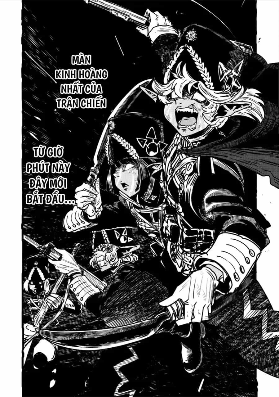 Orcsen Oukokushi ~Yaban Na Orc No Kuni Wa, Ikanishite Heiwa Na Elf No Kuni Wo Yakiharau Ni Itatta Ka~ - Chương 19 - ảnh 43