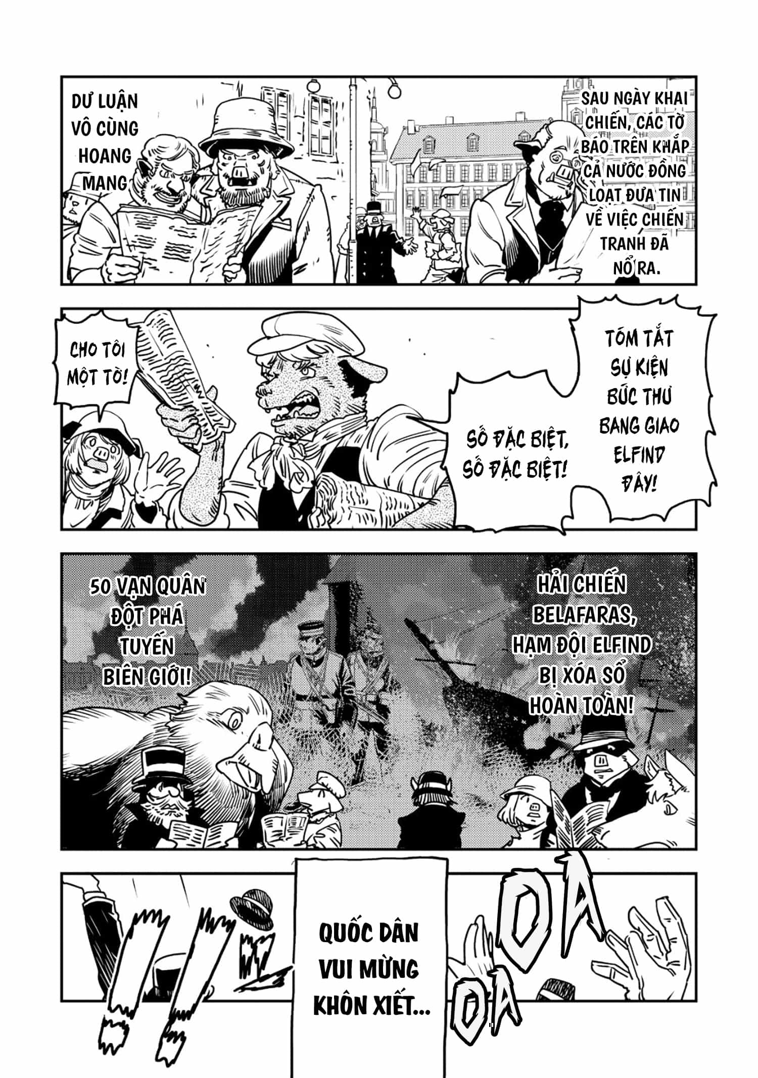 Orcsen Oukokushi ~Yaban Na Orc No Kuni Wa, Ikanishite Heiwa Na Elf No Kuni Wo Yakiharau Ni Itatta Ka~ - Chương 20 - ảnh 22