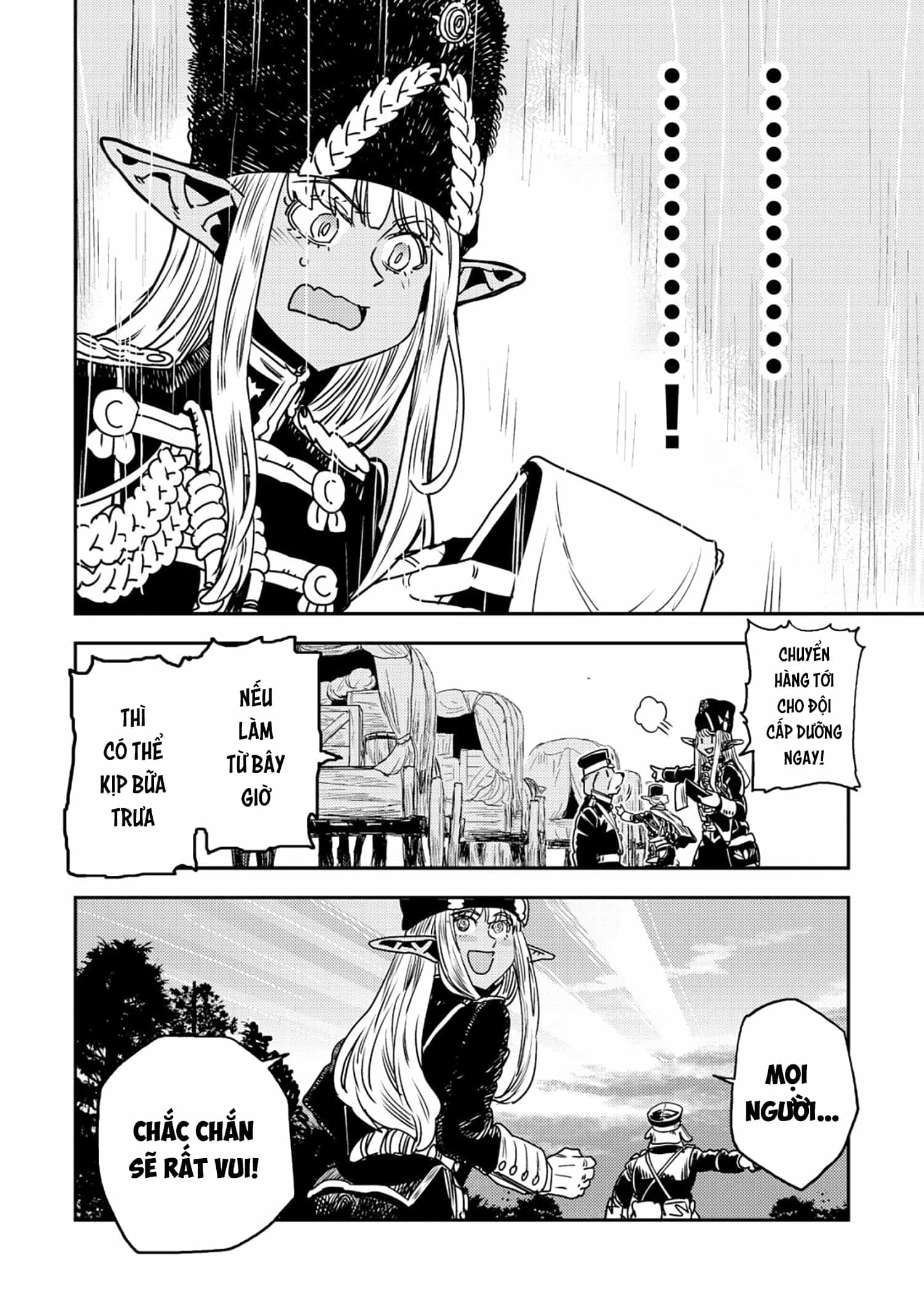 Orcsen Oukokushi ~Yaban Na Orc No Kuni Wa, Ikanishite Heiwa Na Elf No Kuni Wo Yakiharau Ni Itatta Ka~ - Chương 20 - ảnh 54