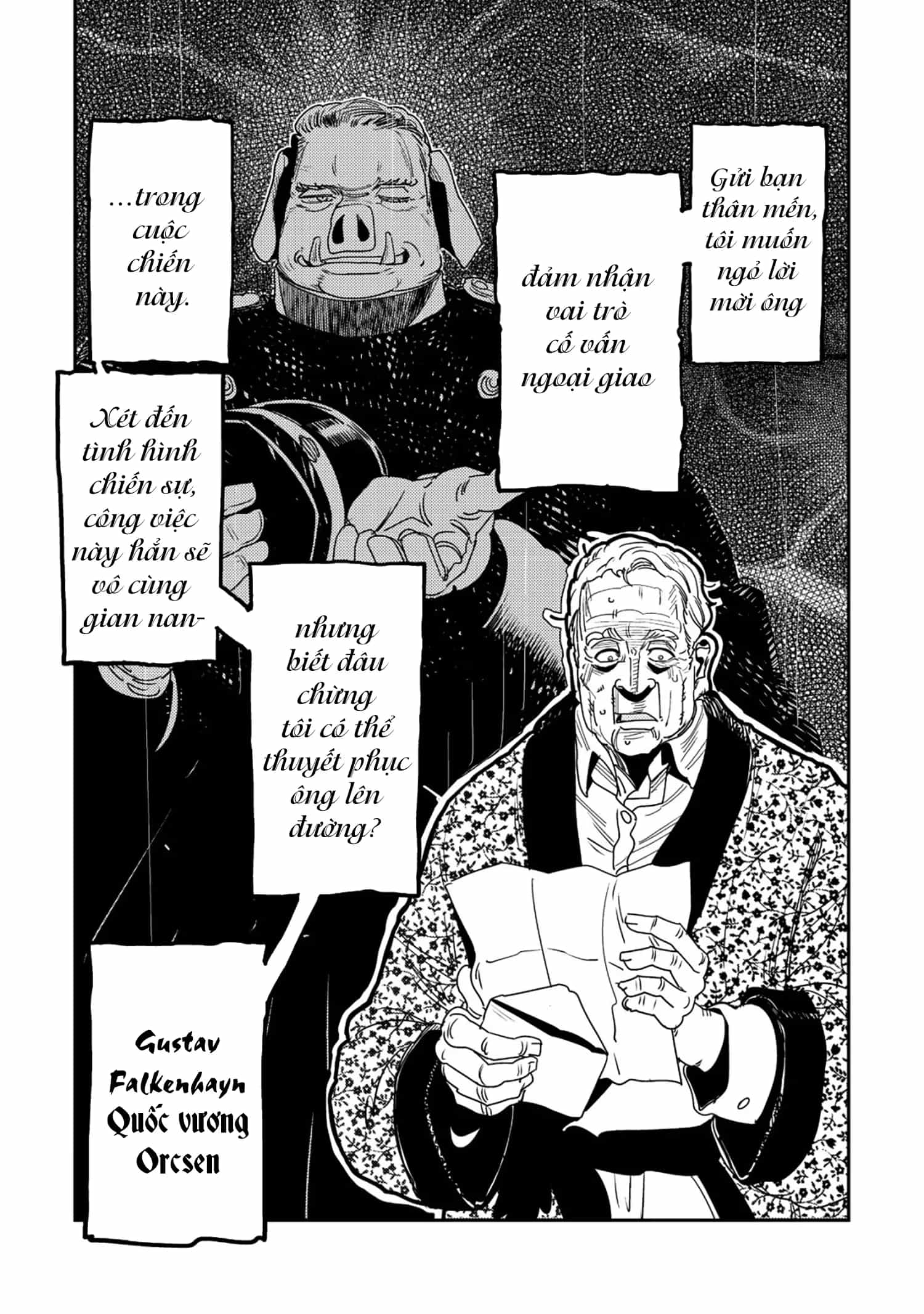 Orcsen Oukokushi ~Yaban Na Orc No Kuni Wa, Ikanishite Heiwa Na Elf No Kuni Wo Yakiharau Ni Itatta Ka~ - Chương 21 - ảnh 25