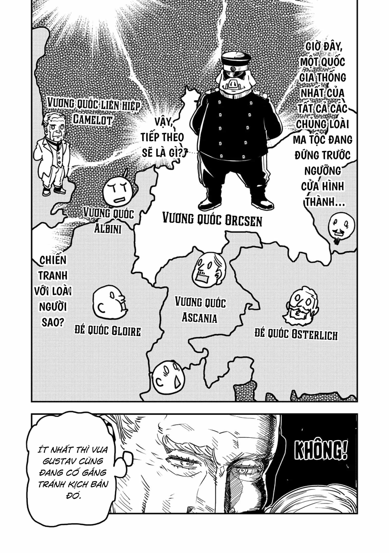 Orcsen Oukokushi ~Yaban Na Orc No Kuni Wa, Ikanishite Heiwa Na Elf No Kuni Wo Yakiharau Ni Itatta Ka~ - Chương 21 - ảnh 32