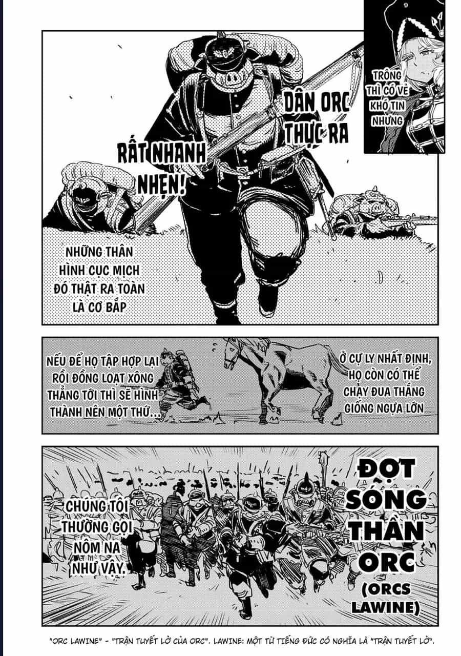 Orcsen Oukokushi ~Yaban Na Orc No Kuni Wa, Ikanishite Heiwa Na Elf No Kuni Wo Yakiharau Ni Itatta Ka~ - Chương 4 - ảnh 14