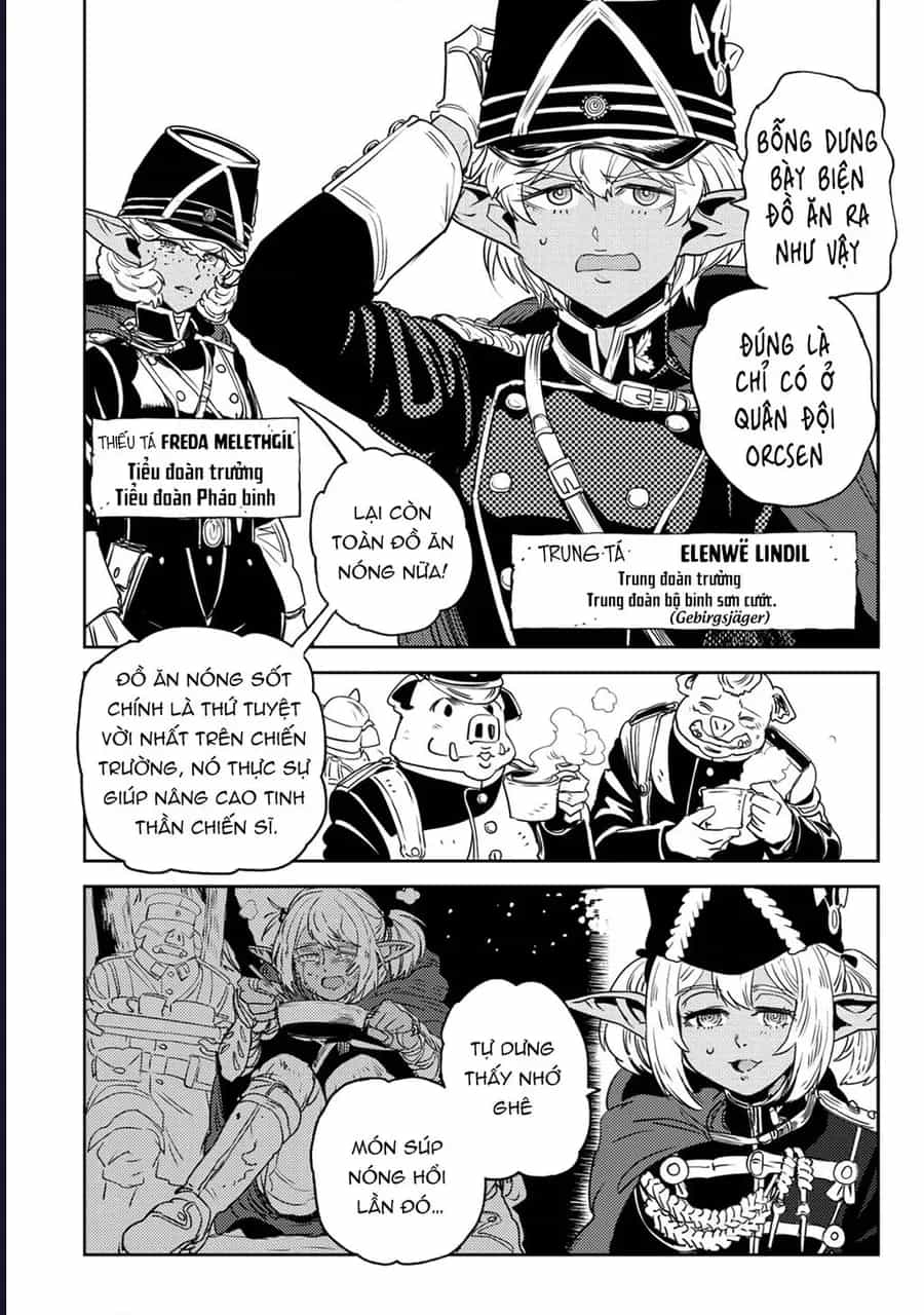 Orcsen Oukokushi ~Yaban Na Orc No Kuni Wa, Ikanishite Heiwa Na Elf No Kuni Wo Yakiharau Ni Itatta Ka~ - Chương 4 - ảnh 24