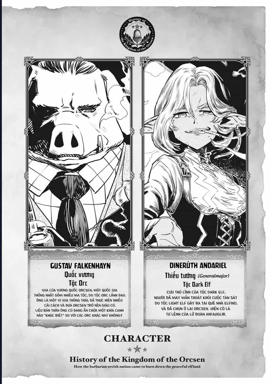 Orcsen Oukokushi ~Yaban Na Orc No Kuni Wa, Ikanishite Heiwa Na Elf No Kuni Wo Yakiharau Ni Itatta Ka~ - Chương 4 - ảnh 3