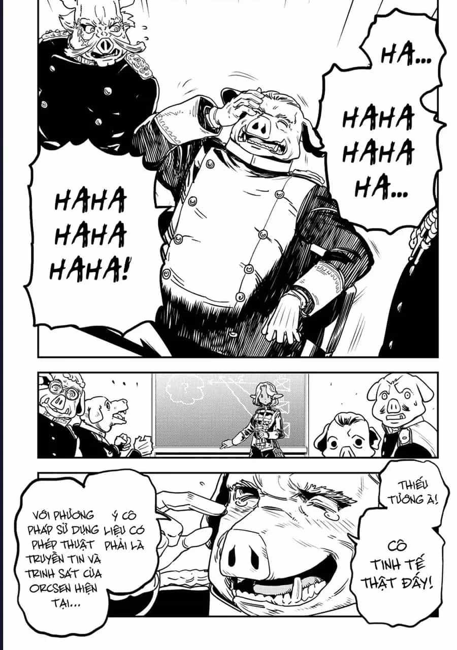 Orcsen Oukokushi ~Yaban Na Orc No Kuni Wa, Ikanishite Heiwa Na Elf No Kuni Wo Yakiharau Ni Itatta Ka~ - Chương 6 - ảnh 24