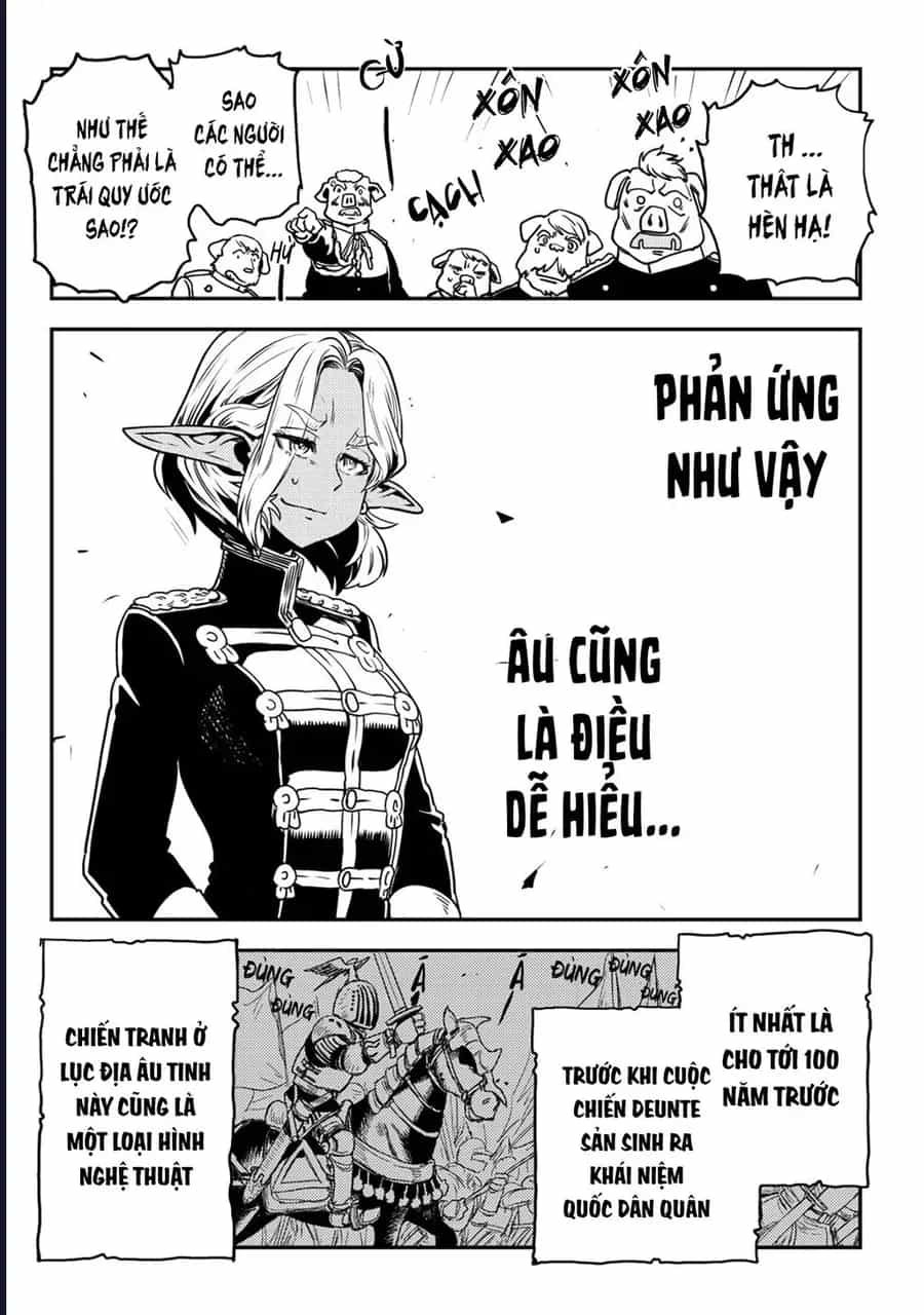 Orcsen Oukokushi ~Yaban Na Orc No Kuni Wa, Ikanishite Heiwa Na Elf No Kuni Wo Yakiharau Ni Itatta Ka~ - Chương 6 - ảnh 35