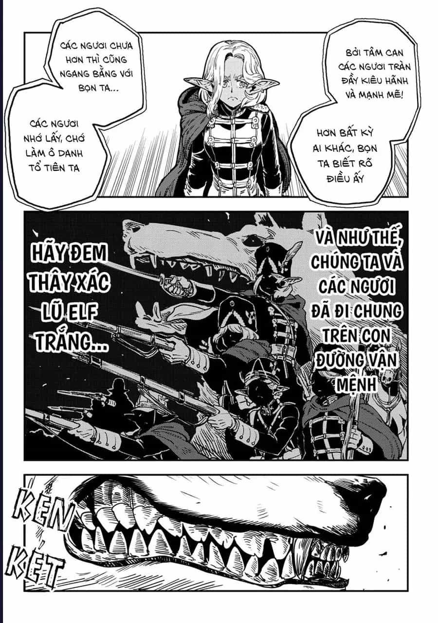 Orcsen Oukokushi ~Yaban Na Orc No Kuni Wa, Ikanishite Heiwa Na Elf No Kuni Wo Yakiharau Ni Itatta Ka~ - Chương 6 - ảnh 49