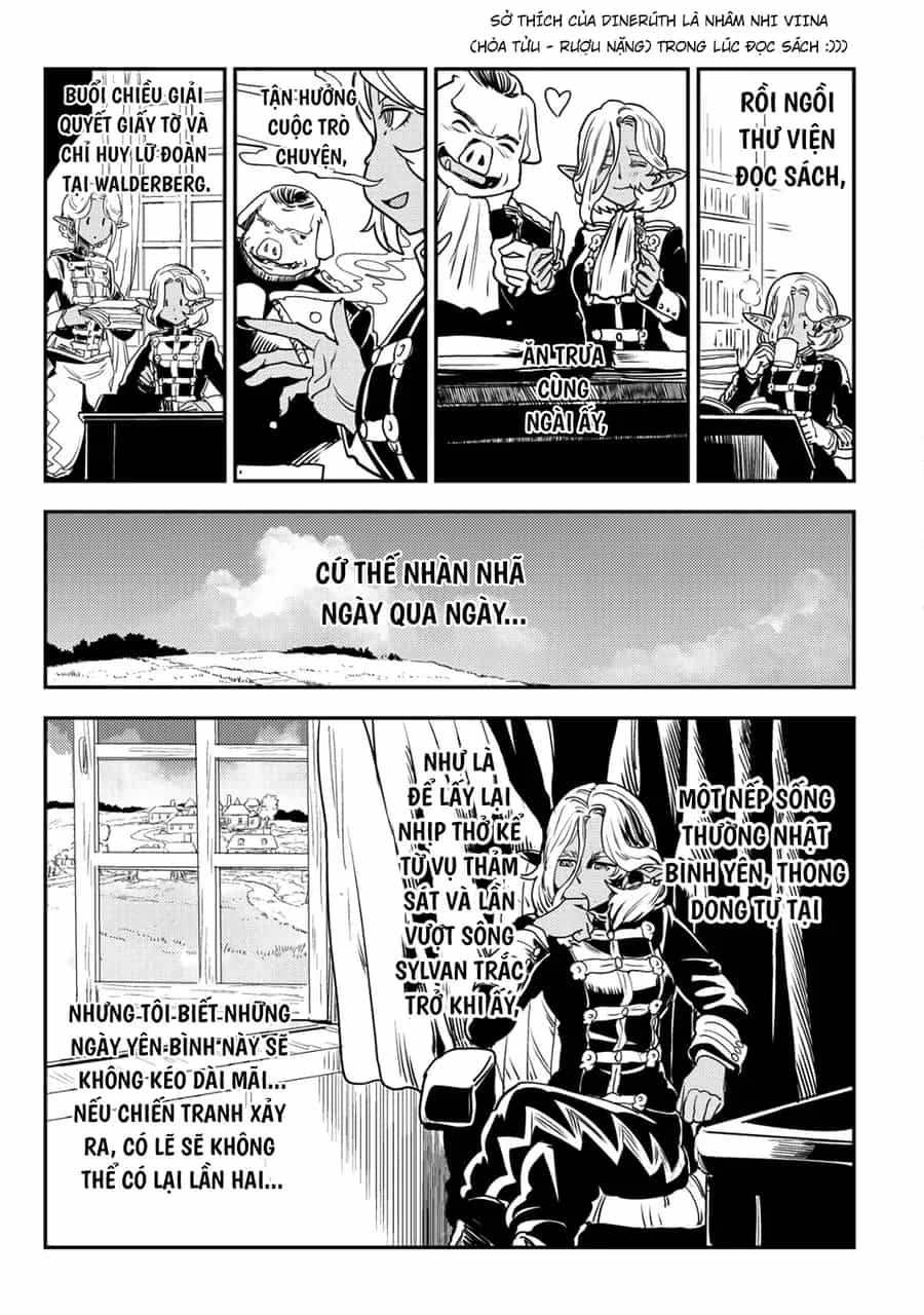 Orcsen Oukokushi ~Yaban Na Orc No Kuni Wa, Ikanishite Heiwa Na Elf No Kuni Wo Yakiharau Ni Itatta Ka~ - Chương 7 - ảnh 35
