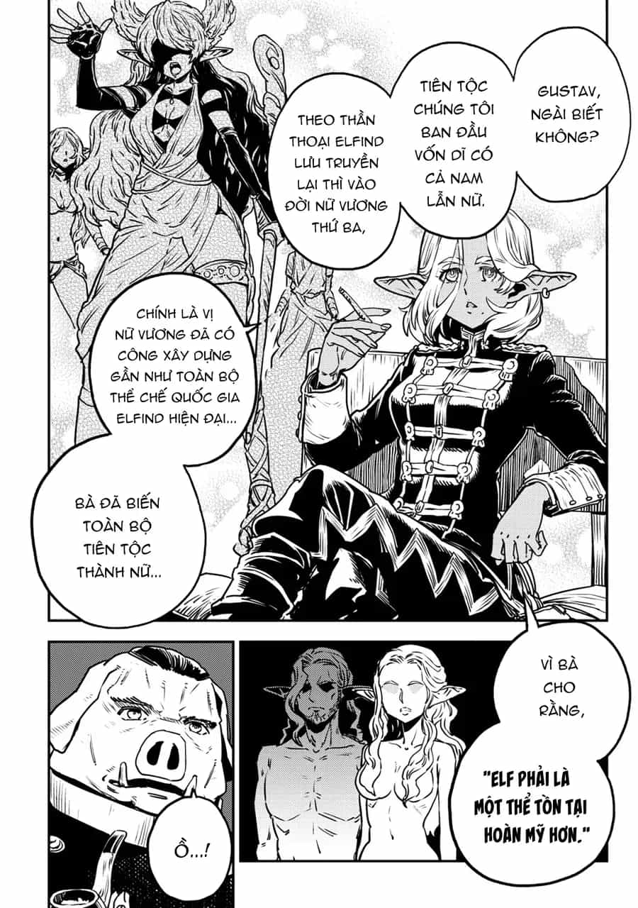 Orcsen Oukokushi ~Yaban Na Orc No Kuni Wa, Ikanishite Heiwa Na Elf No Kuni Wo Yakiharau Ni Itatta Ka~ - Chương 7 - ảnh 40