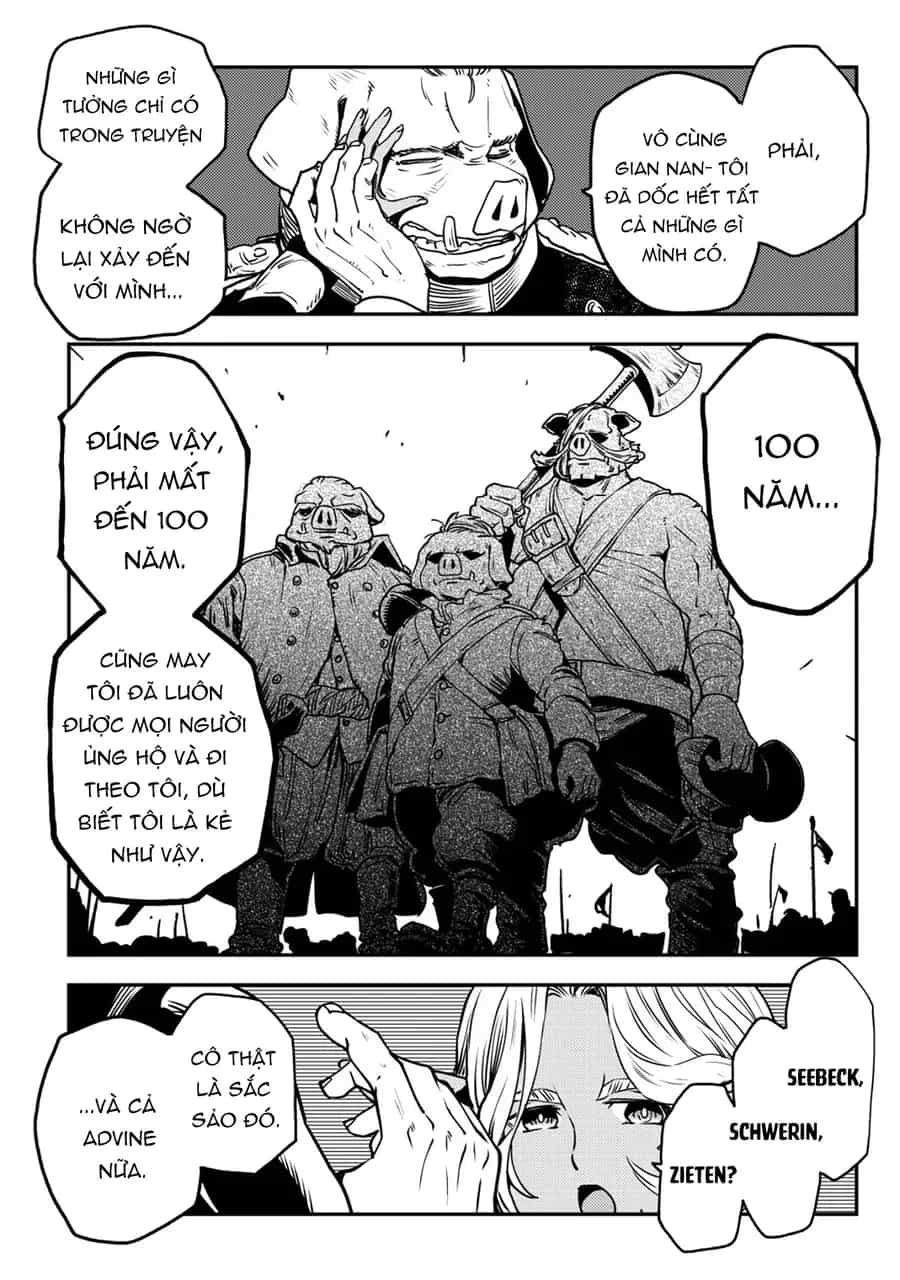 Orcsen Oukokushi ~Yaban Na Orc No Kuni Wa, Ikanishite Heiwa Na Elf No Kuni Wo Yakiharau Ni Itatta Ka~ - Chương 7 - ảnh 53