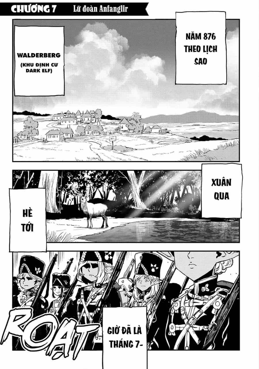 Orcsen Oukokushi ~Yaban Na Orc No Kuni Wa, Ikanishite Heiwa Na Elf No Kuni Wo Yakiharau Ni Itatta Ka~ - Chương 7 - ảnh 9