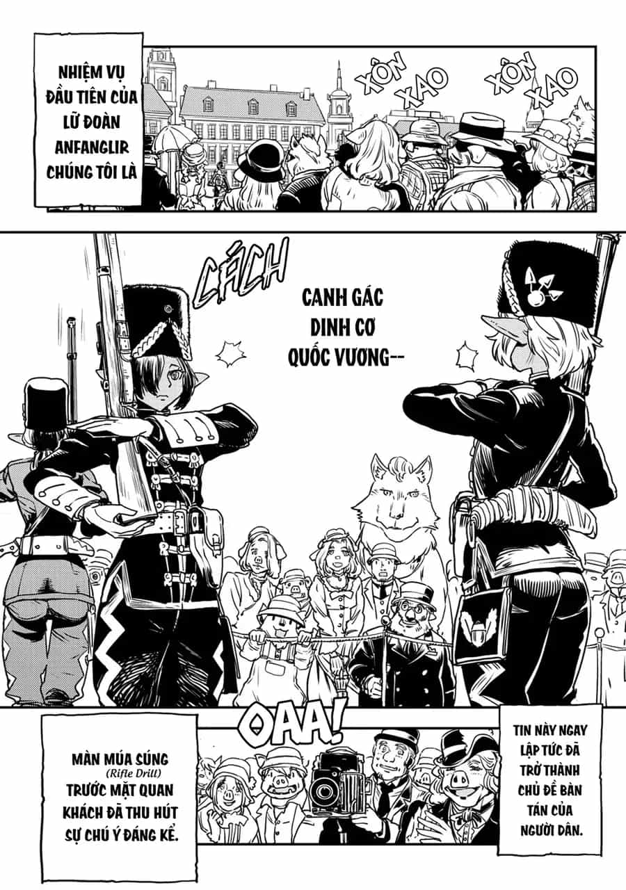 Orcsen Oukokushi ~Yaban Na Orc No Kuni Wa, Ikanishite Heiwa Na Elf No Kuni Wo Yakiharau Ni Itatta Ka~ - Chương 8 - ảnh 22