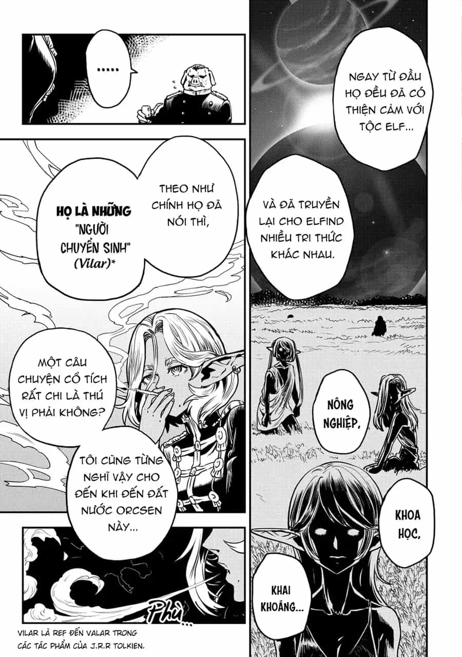 Orcsen Oukokushi ~Yaban Na Orc No Kuni Wa, Ikanishite Heiwa Na Elf No Kuni Wo Yakiharau Ni Itatta Ka~ - Chương 8 - ảnh 39