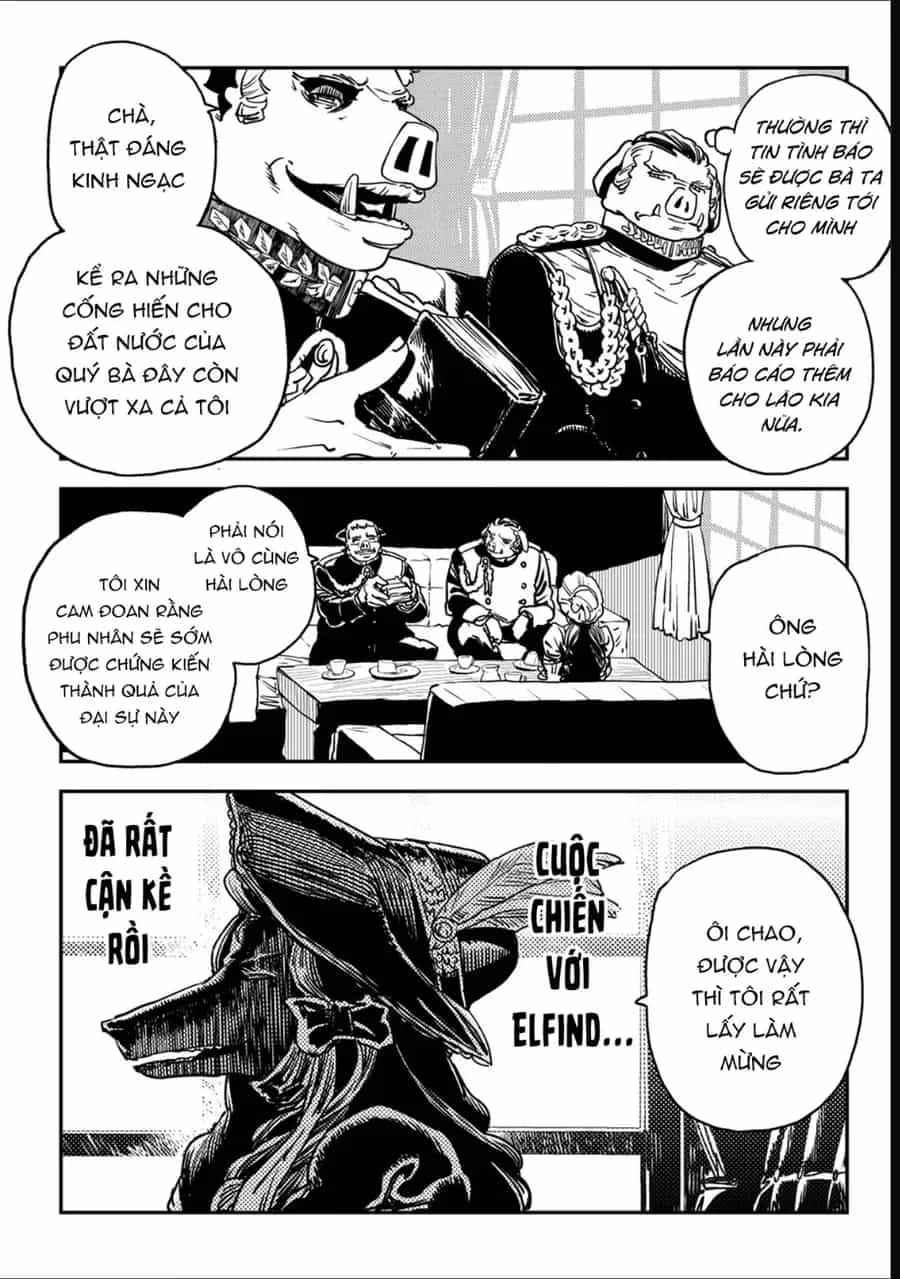 Orcsen Oukokushi ~Yaban Na Orc No Kuni Wa, Ikanishite Heiwa Na Elf No Kuni Wo Yakiharau Ni Itatta Ka~ - Chương 9 - ảnh 14