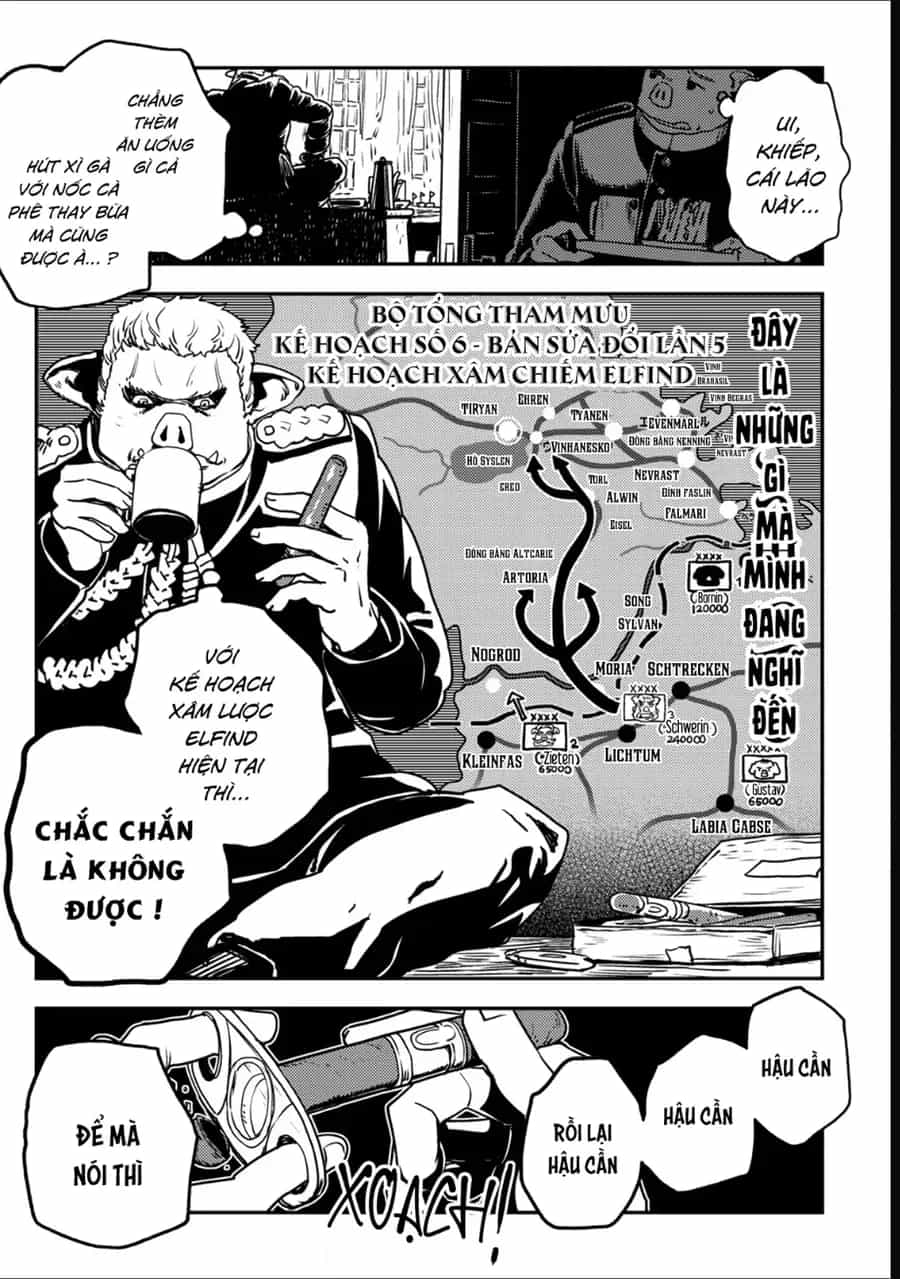 Orcsen Oukokushi ~Yaban Na Orc No Kuni Wa, Ikanishite Heiwa Na Elf No Kuni Wo Yakiharau Ni Itatta Ka~ - Chương 9 - ảnh 29