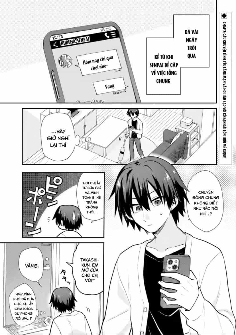 Osake To Senpai Kanojo To No Amaama Doukyo Lovecome Wa Nijuusai Ni Natte Kara - Chương 2 - ảnh 2