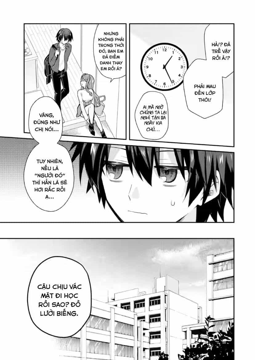 Osake To Senpai Kanojo To No Amaama Doukyo Lovecome Wa Nijuusai Ni Natte Kara - Chương 3 - ảnh 4