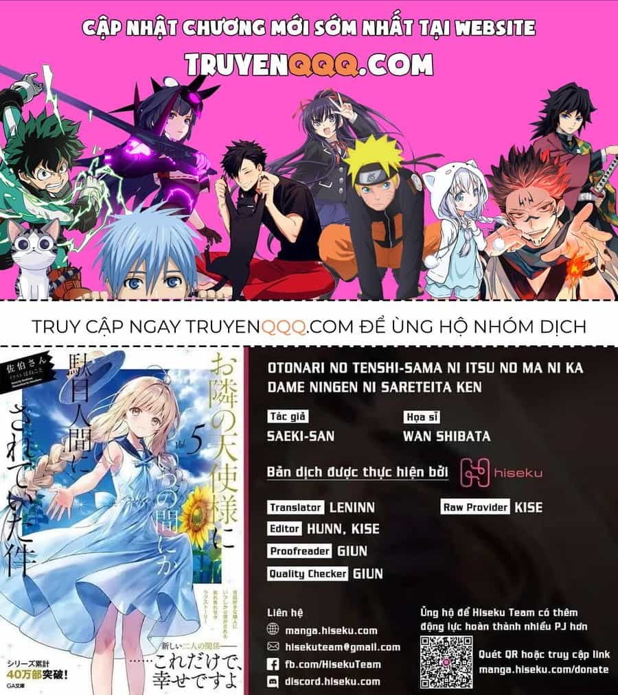 Otonari No Tenshi-Sama Ni Itsunomanika Dame Ningen Ni Sareteita Ken - Chương 3 - ảnh 1