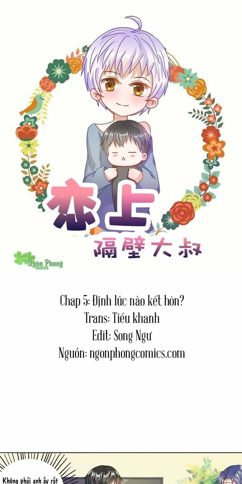 Phải Lòng Ông Chú Hàng Xóm - Chương 5 - ảnh 2