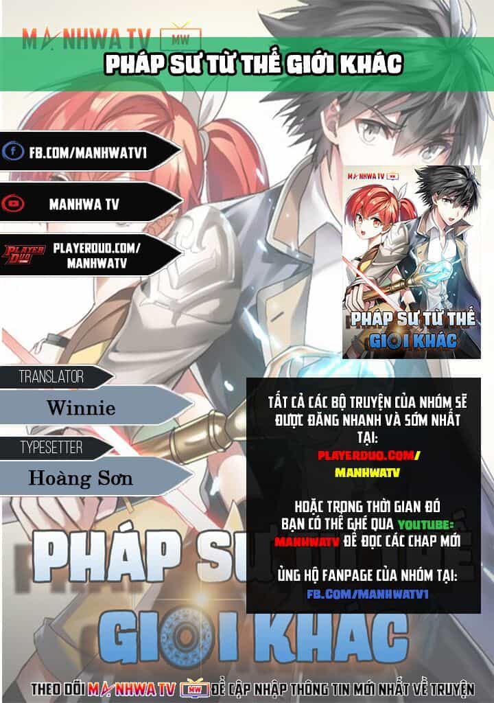 Pháp Sư Từ Thế Giới Khác - Chương 12 - ảnh 2