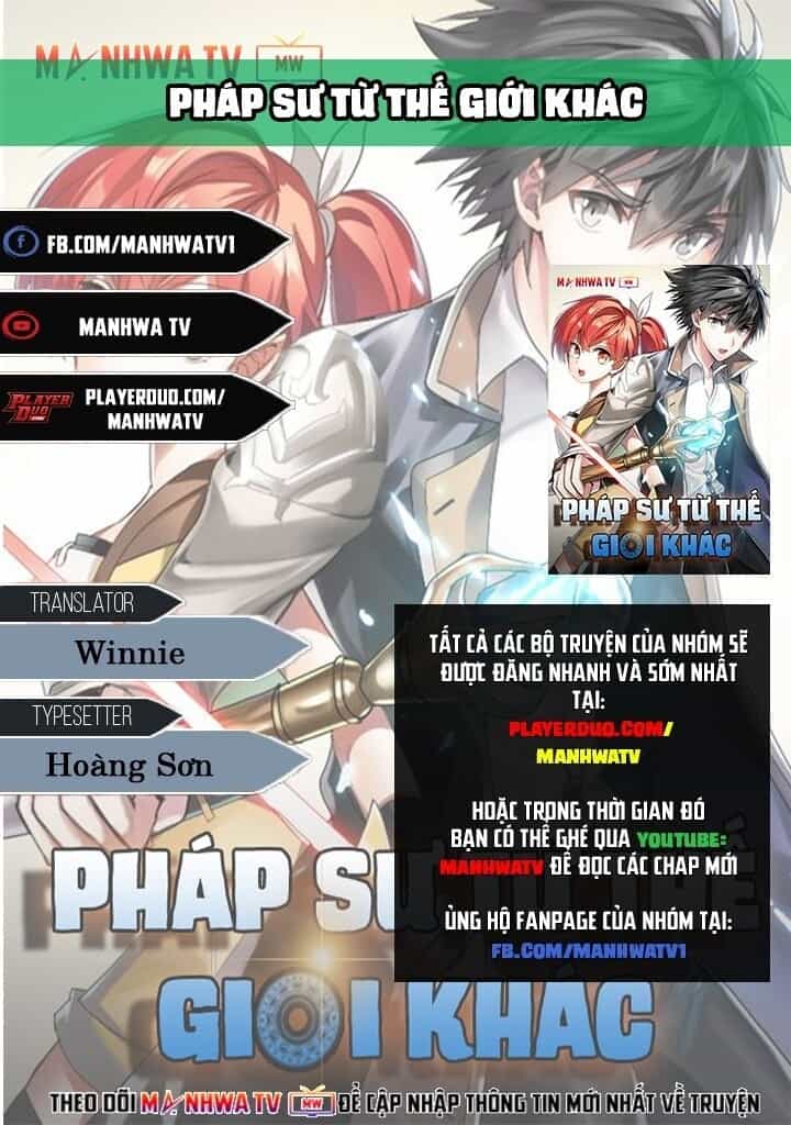 Pháp Sư Từ Thế Giới Khác - Chương 28 - ảnh 1