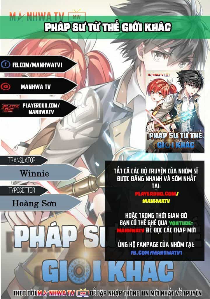 Pháp Sư Từ Thế Giới Khác - Chương 3 - ảnh 2