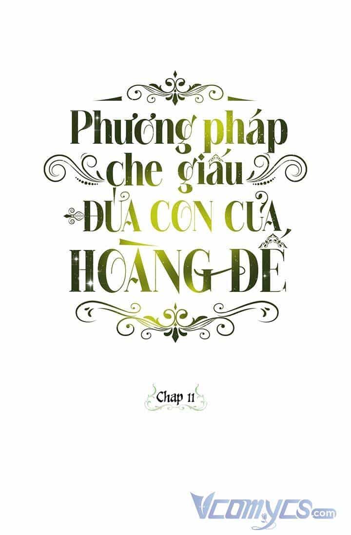 Phương Pháp Che Giấu Đứa Con Của Hoàng Đế - Chương 11 - ảnh 1