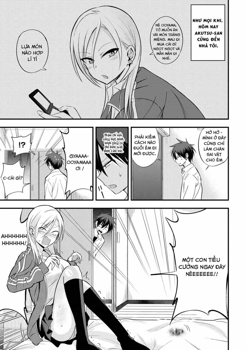 Please Go Home, Akutsu-San! - Chương 12 - ảnh 3