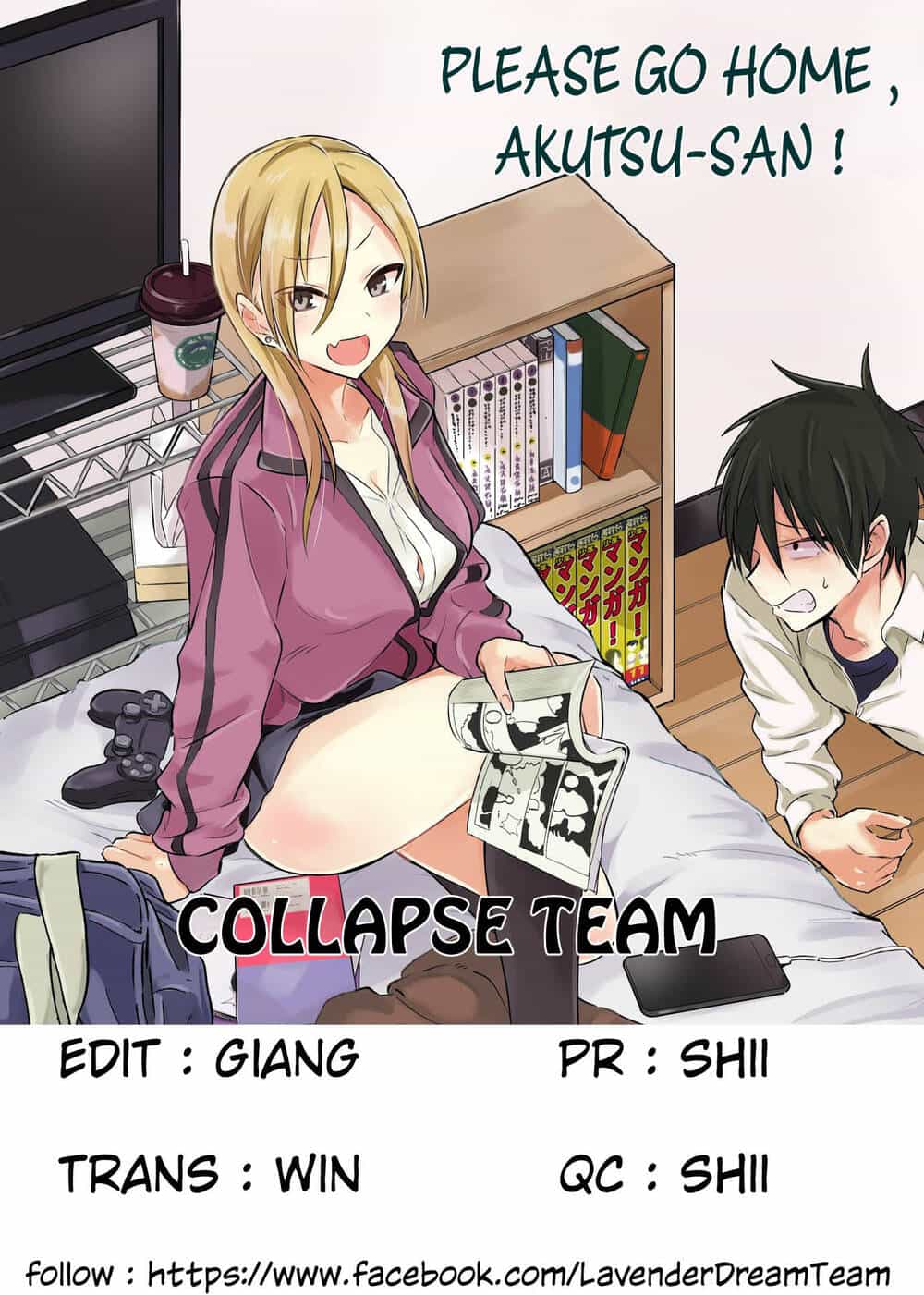 Please Go Home, Akutsu-San! - Chương 15 - ảnh 2