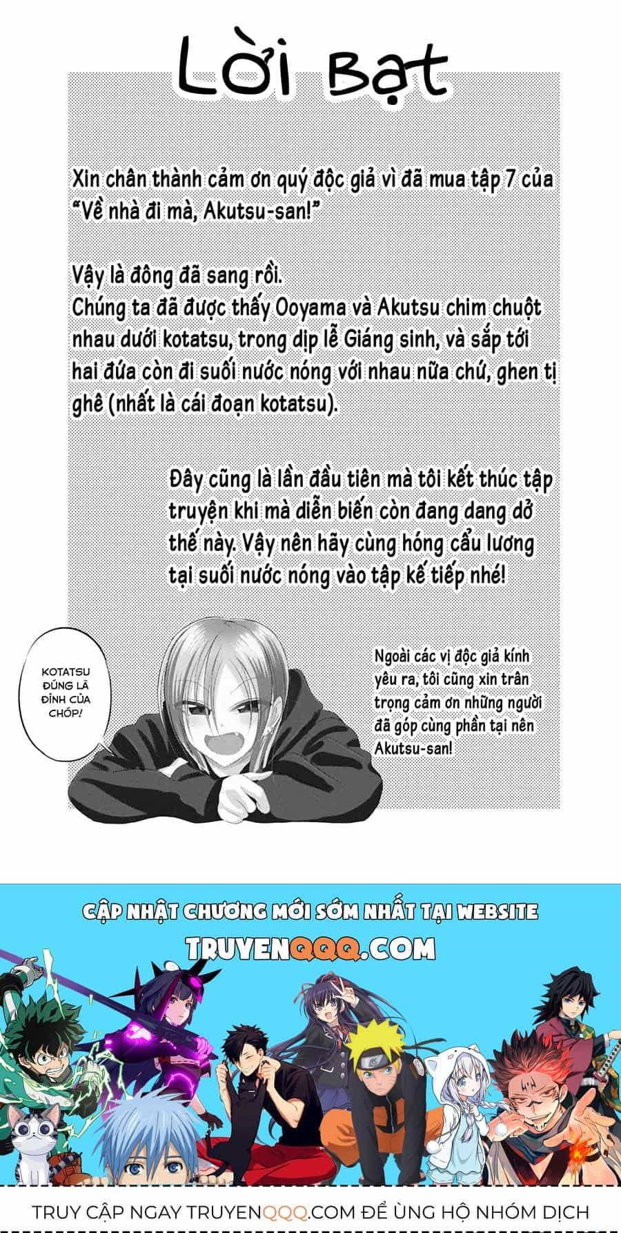 Please Go Home, Akutsu-San! - Chương 141.2 - ảnh 6