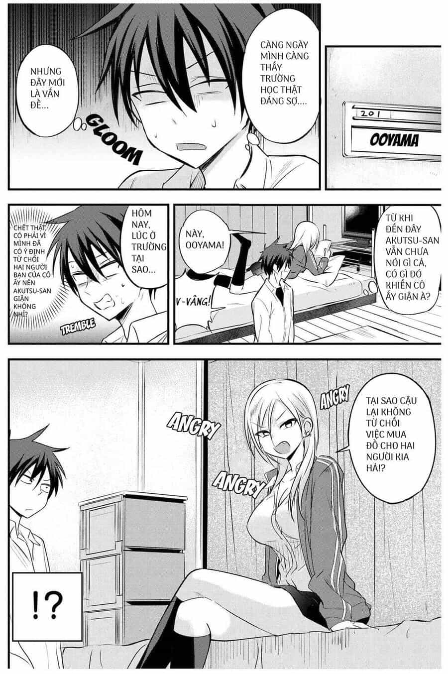 Please Go Home, Akutsu-San! - Chương 18 - ảnh 4