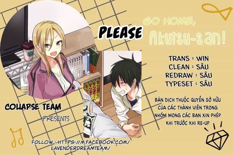 Please Go Home, Akutsu-San! - Chương 7 - ảnh 2