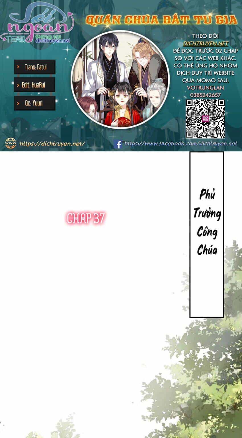 Quận Chúa Bất Tư Gia - Chương 37 - ảnh 1