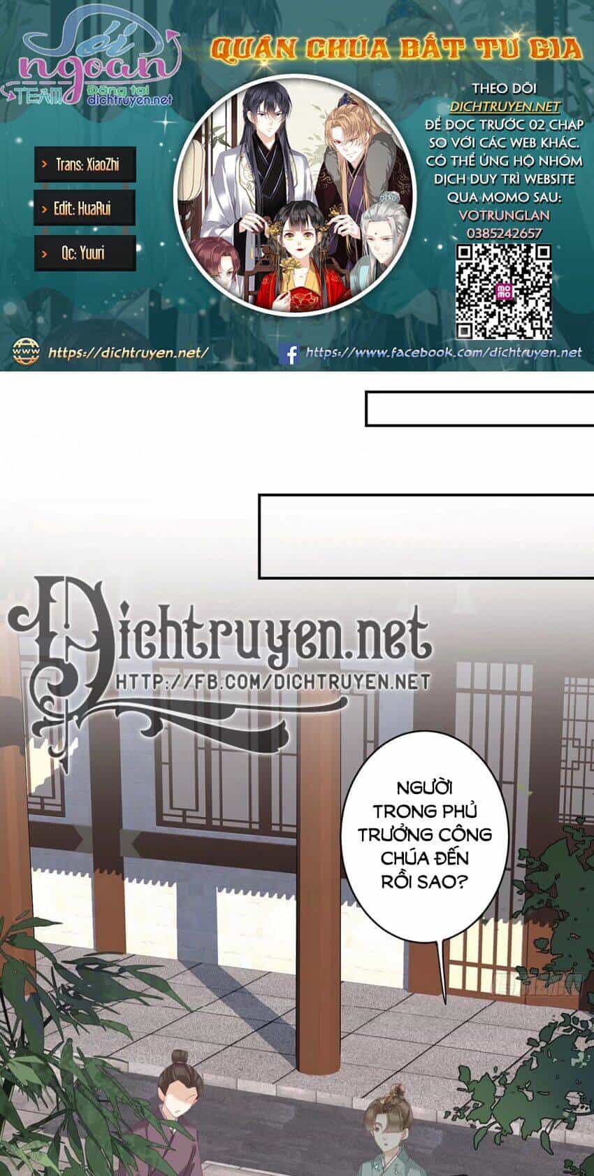 Quận Chúa Bất Tư Gia - Chương 52 - ảnh 1