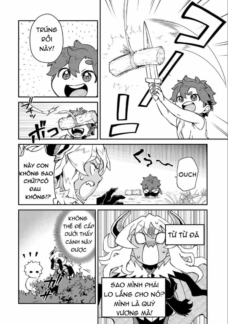 Quỷ Vương-Sama Không Thể Đánh Bại Hero-Kun! - Chuong 2 - ảnh 5