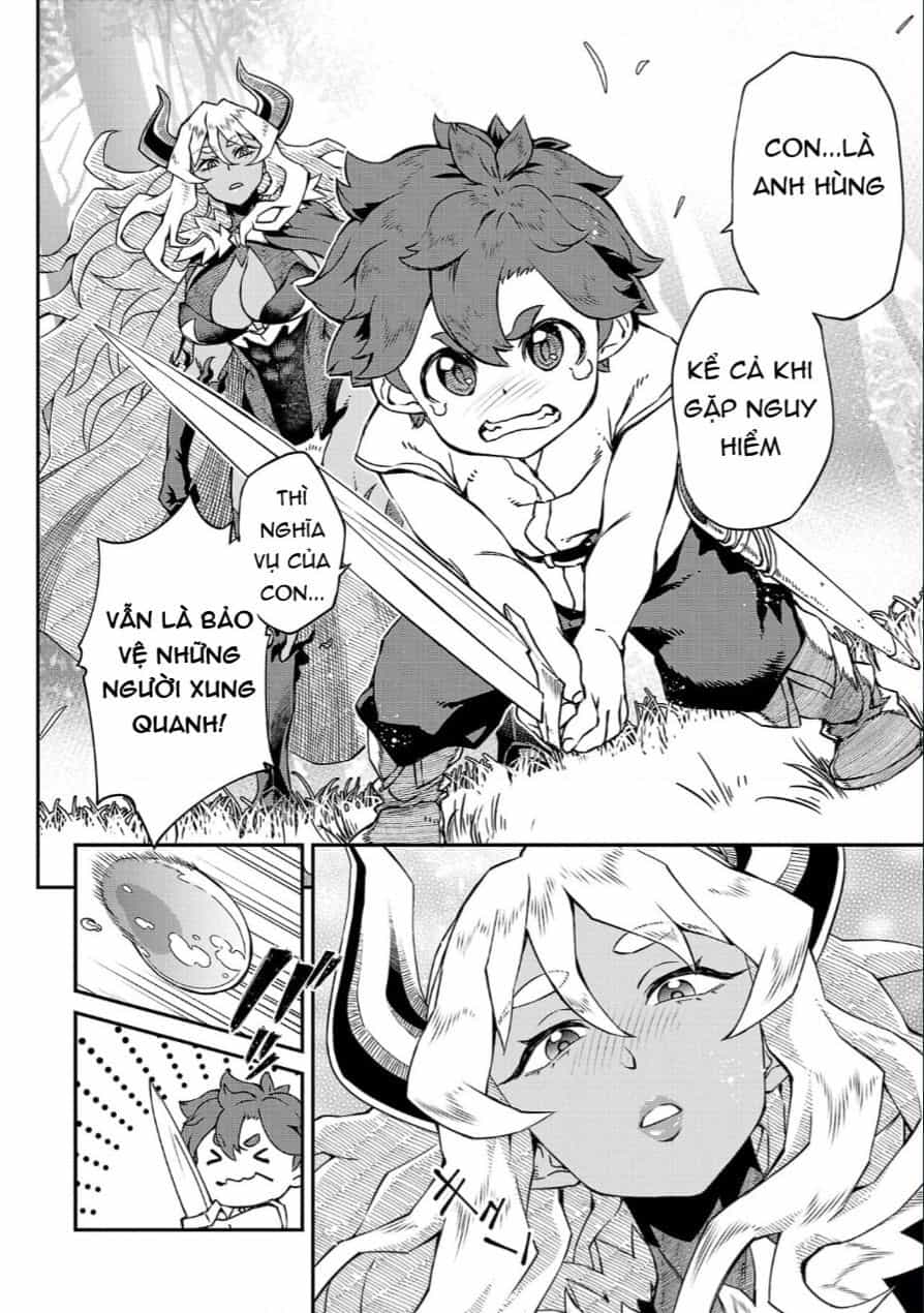 Quỷ Vương-Sama Không Thể Đánh Bại Hero-Kun! - Chuong 2 - ảnh 8
