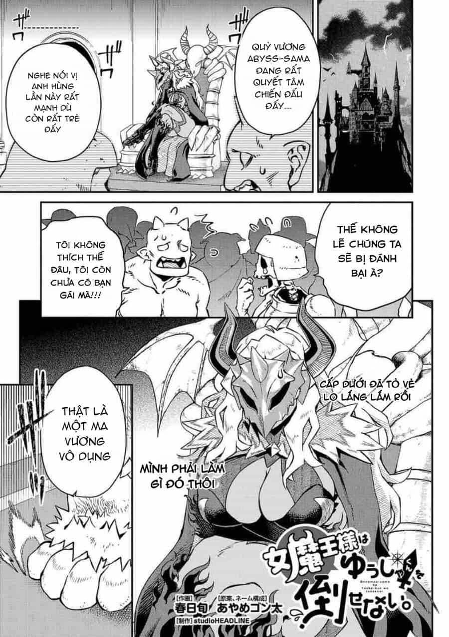 Quỷ Vương-Sama Không Thể Đánh Bại Hero-Kun! - Chương 3 - ảnh 2