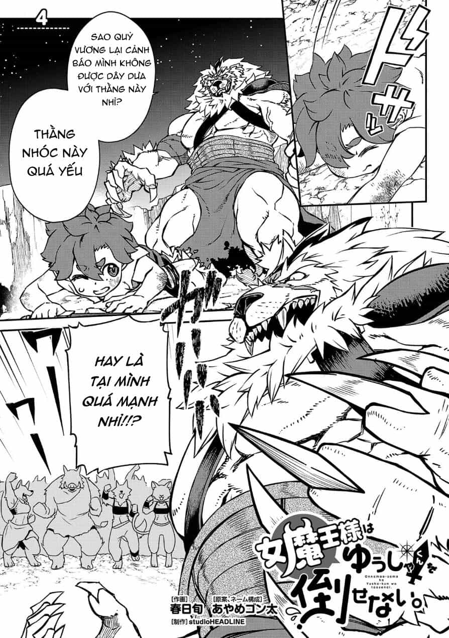 Quỷ Vương-Sama Không Thể Đánh Bại Hero-Kun! - Chương 4 - ảnh 2