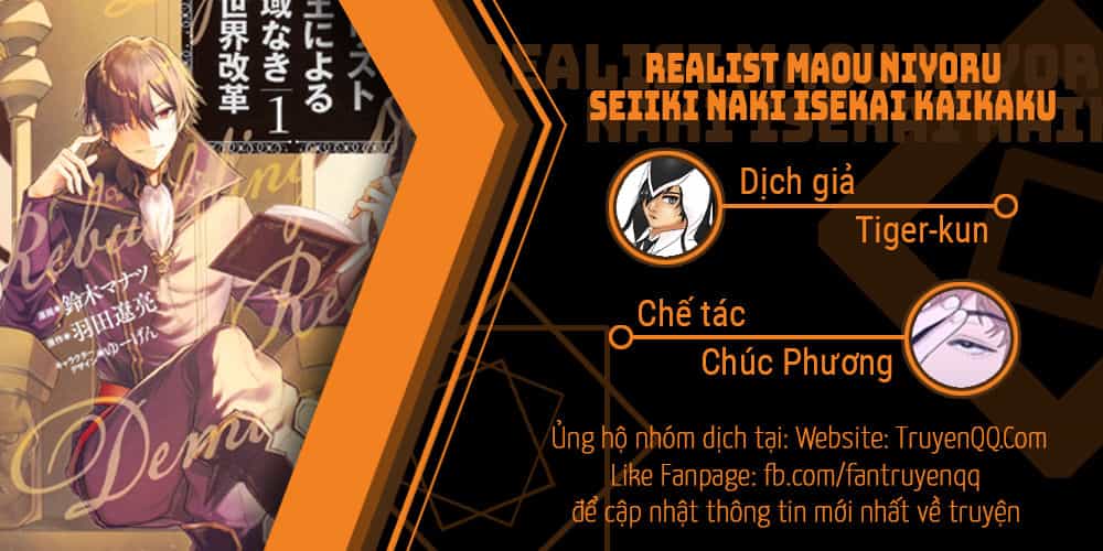 Realist Maou Niyoru Seiiki Naki Isekai Kaikaku - Chương 9 - ảnh 1